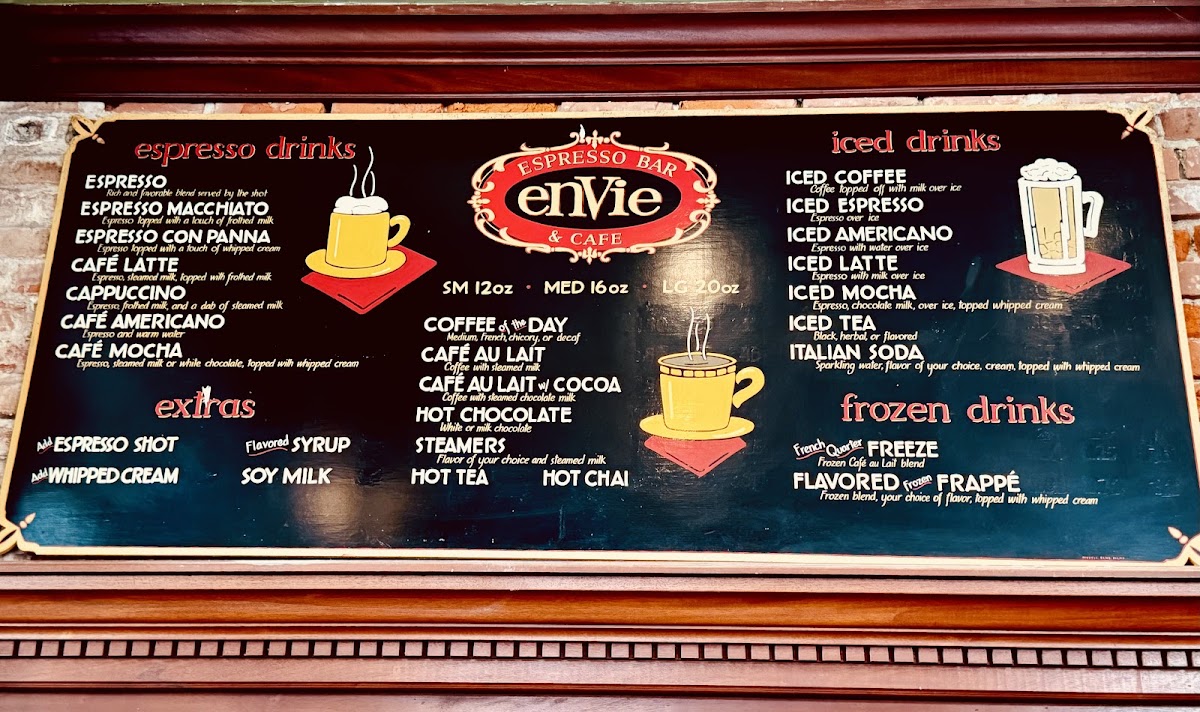 Menu Envie Espresso Bar & Cafe-6